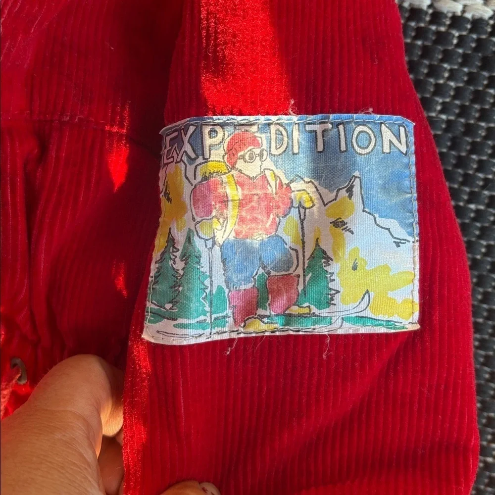Vintage Sherpa lines Osh Kosh B gosh kids jacket - size 12 months
